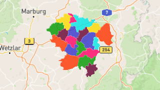 Postleitzahlen in Vogelsbergkreis Thumbnail