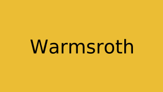 Warmsroth Thumbnail