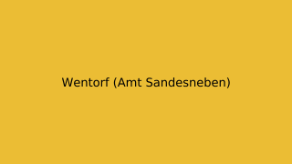Wentorf (Amt Sandesneben) Thumbnail