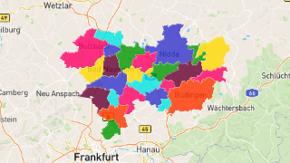 Postleitzahlen in Wetteraukreis Thumbnail