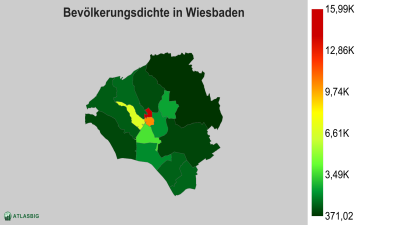 Bevölkerungsdichte in Wiesbaden nach Postleitzahl Thumbnail