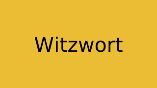 Witzwort Thumbnail