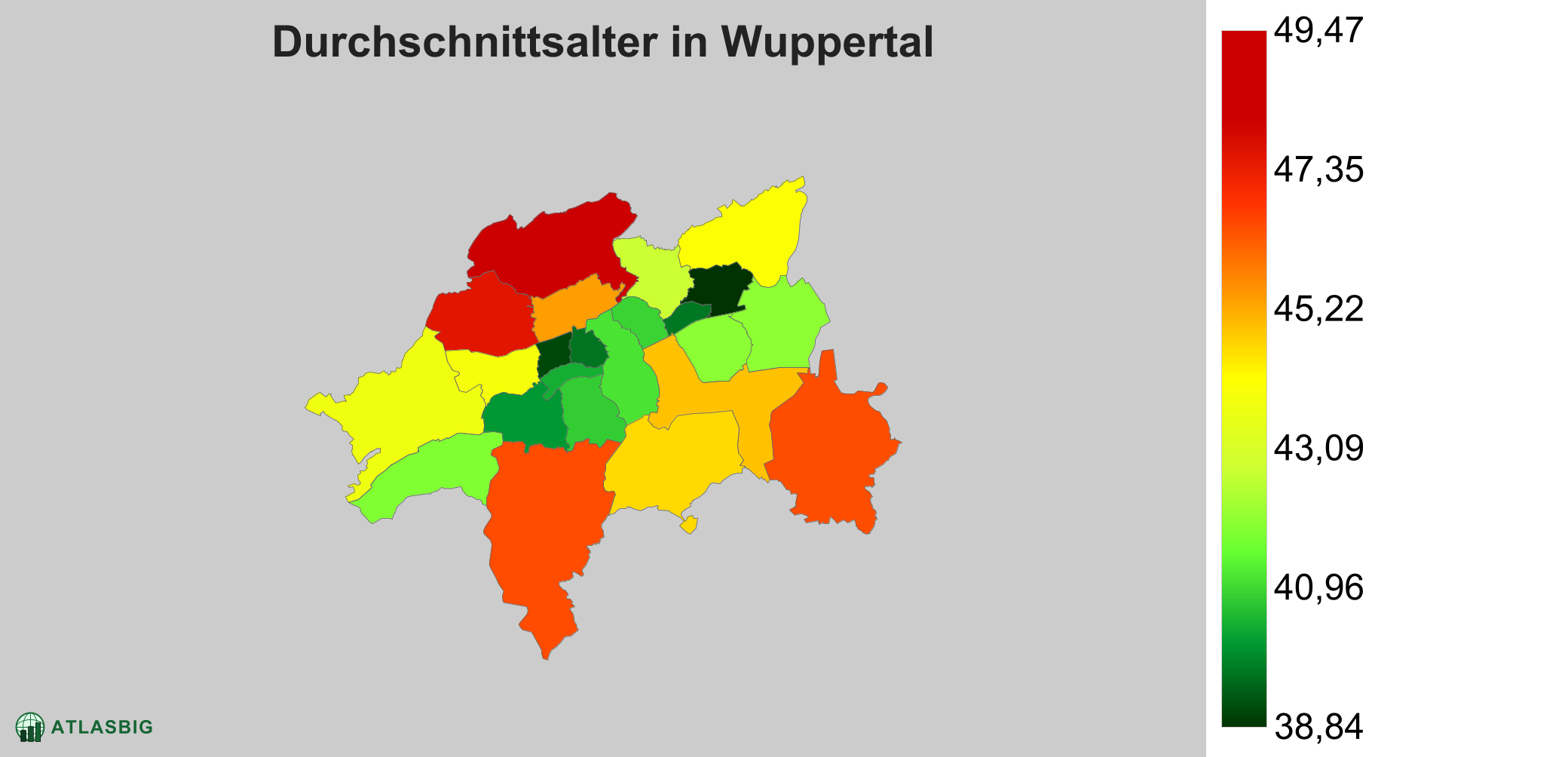 Durchschnittsalter in Wuppertal: Wo die Stadt am jüngsten ist
