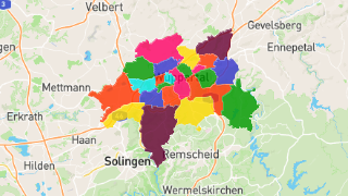 Postleitzahlen in Wuppertal Thumbnail