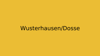 Wusterhausen/Dosse Thumbnail